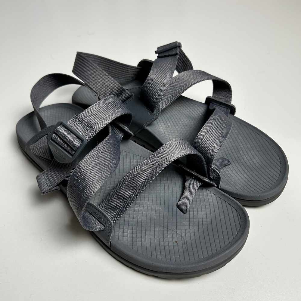 Men's Chaco Lowdown 2 Sandals Grey Toe Loop Sport Hiking Shoes JCH107849 Size 11